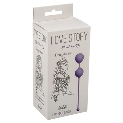 Вагинальные шарики Love Story Empress Lavender Sunset 3008-01Lola