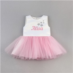 Платье Хлоя молочно-розовое Алиса Star