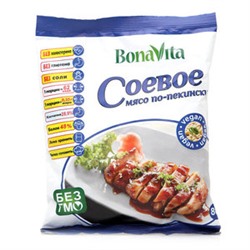 Соевое мясо "Bona Vita" Мясо по-пекински, 80 г.