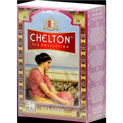 CHELTON. Черный чай «Paradise» c маракуйей 100 гр. карт.пачка