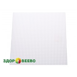 Дренажный коврик полимерный белый, размер 14х14 см, 1 шт. Артикул: 2311