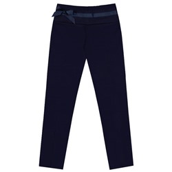 Синие школьные брюки для девочки 82482-ДШ21