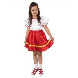 Детская юбка универсальная (красная)