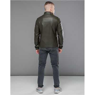 Фабричная куртка мужская цвета хаки Braggart "Youth" модель 25825