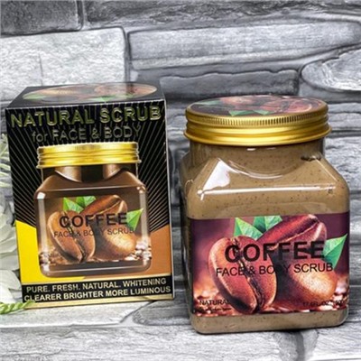 Скраб для лица и тела Coffee Face & Body Scrub 500 ml оптом