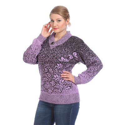 Пуловер ПБ12-011 Размер |54-56| "Листопад"