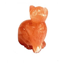 Солевая лампа Кошка Himalayan Salt Lamp Cat Shape