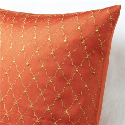 LJUVARE ЛЬЮВАРЕ, Чехол на подушку, ришелье оранжевый, 50x50 см