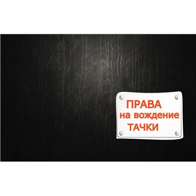 ОБЛОЖКА ДЛЯ АВТОДОКУМЕНТОВ ЧЕРНАЯ, ПРАВА НА ВОЖДЕНИЕ ТАЧКИ 162.328