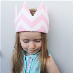 Детская корона Pink Zigzag