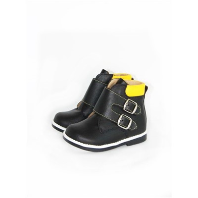 Ботинки Батик Орто арт.23141 черный/желт