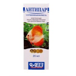 Антипар 20 мл. (АВЗ) лекарство для рыб