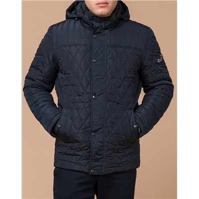 Комфортная мужская куртка цвет синий модель 24534