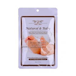 Natural Baby Foot Peeling Mask/ Sheet Пилинг для ног 40мл*1