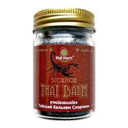 Тайский бальзам Скорпион Nai Harn, 50 гр