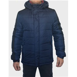 Качественная куртка Kiro Tokao мужская темно-синяя модель 6014