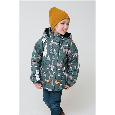 Куртка зимняя для мальчика Crockid ВК 36058/н/2 ГР