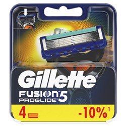 Gillette Fusion5  Proglide 4 шт.