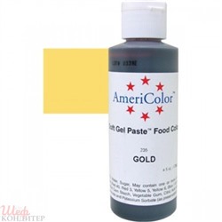 Americolor 0449 Краситель гелевый GOLD 235 / 127 гр.УЦЕНКА