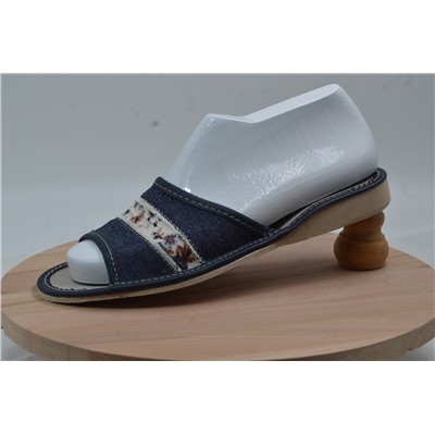 014-35  Обувь домашняя (Тапочки кожаные) размер 35