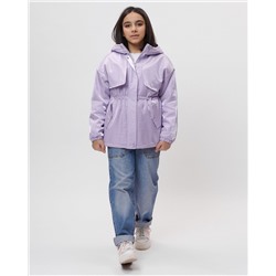 Куртка демисезонная для девочки фиолетового цвета 22001F