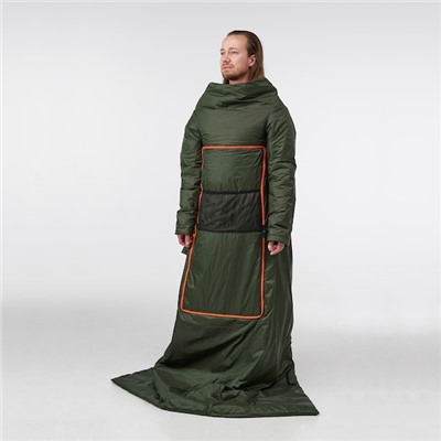 FÄLTMAL ФЭЛЬТМАЛ, Подушка/одеяло, насыщенный зеленый, 190x120 см