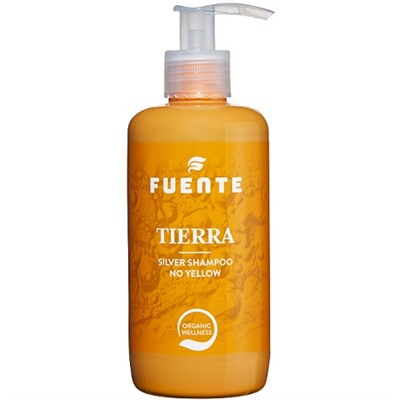 Нейтрализующий шампунь для седых и осветлённых волос Tierra Silver No Yellow Fuente 250 мл