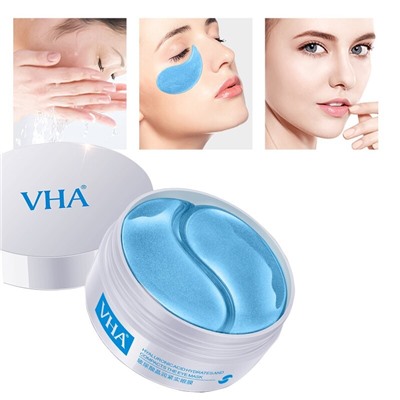 Гидрогелевые патчи для глаз с гиалуроновой кислотой VHA Hyaluronic Acid Hydrates And Compacts The Eye Mask 60шт