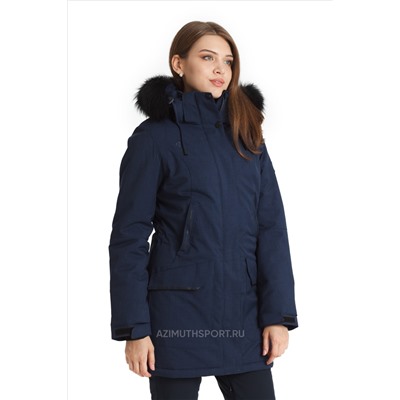 Женская куртка-парка Azimuth B 20635_126 Темно-синий