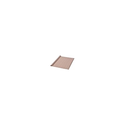 VINTER 2021 ВИНТЕР 2021, Рулон оберточной бумаги, орнамент «хвойная иголка» белый/коричневый, 3x0.7 м