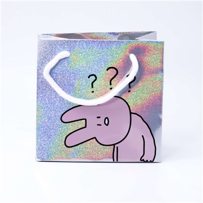 Подарочный пакет "Mini Hare ???", 160*100*155MM
