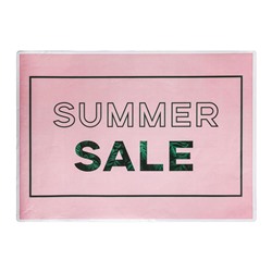 Наклейки для витрин Summer sale, 52.5 х 74 см