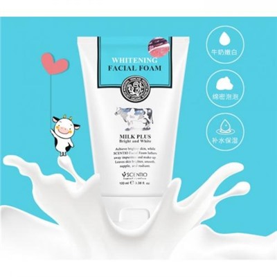 Пенка для умывания Scentio Milk Plus Q10 Facial Foam 100 мл оптом