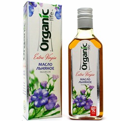 Льняное масло «Organic life» для сердца и сосудов, 250 мл
