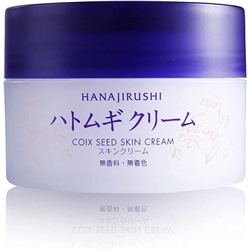 Увлажняющий крем для лица и тела с ферментированным экстрактом коикса HANAJIRUSHI Coix Seed Skin Cream Moisturizing