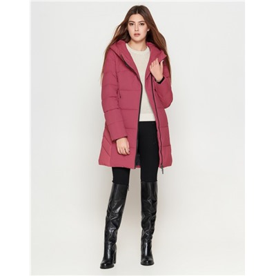 Молодежная женская розовая красивая куртка Braggart “Youth” модель 25085