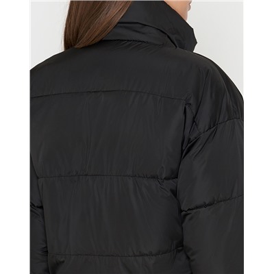 Женская куртка фирменная Braggart "Youth" черного цвета модель 25233