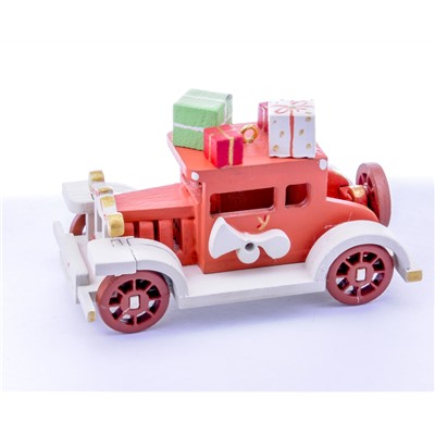 Елочная игрушка, сувенир - Машинка легковая 410-3