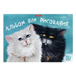Альбом для рисования на клею ErichKrause Funny Cats, А4, 30 листов