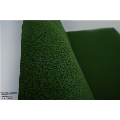Чехол Жаккард на угловой диван, цвет Зеленый