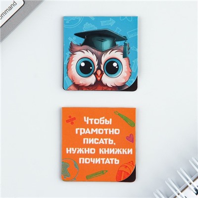 Магнитные закладки на подложке для книг на выпускной«Лучшему выпускнику» 2 шт