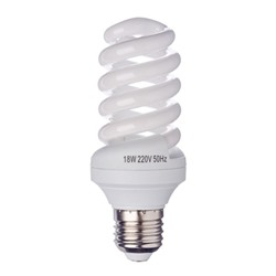 Лампа энергосберегающая E27 18W 4100K полн.спираль