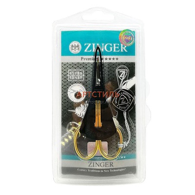 Ножницы маникюрные для кожи ZINGER 1403 ZP