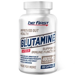 Аминокислота Глютамин Glutamine Capsules Be First 120 капс.