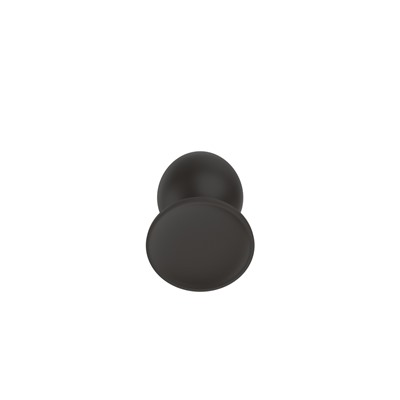 Силиконовая анальная пробка черная S (5.8*2.8cm) 3303-01