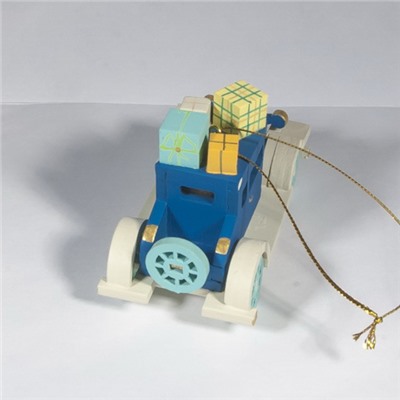 Елочная игрушка, сувенир - Машинка легковая 650-3