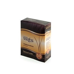 Черный кофе - Ааша -травяная краска для волос, 60 г