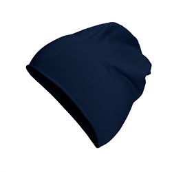 Темно-синяя шапка S