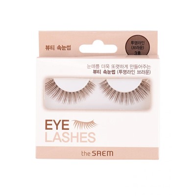 Eyelash Clear Line 3 Накладные ресницы коричн.