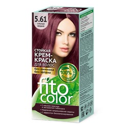 Стойкая крем-краска для волос серии "Fitocolor" тон спелая вишня 115 мл